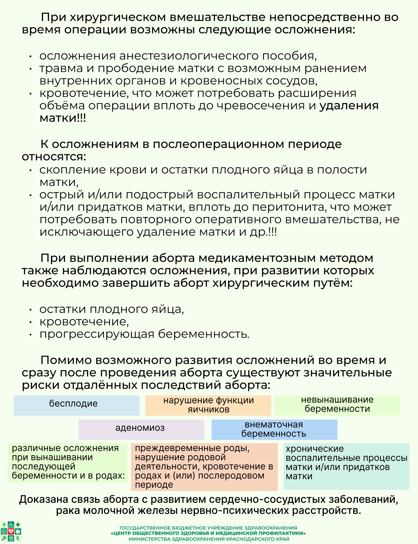 Информационный материал Центр охраны здоровья семьи и репродукции page 0008